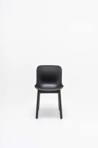 Krzesło plastikowe Baltic 2 Basic podstawa drewniana