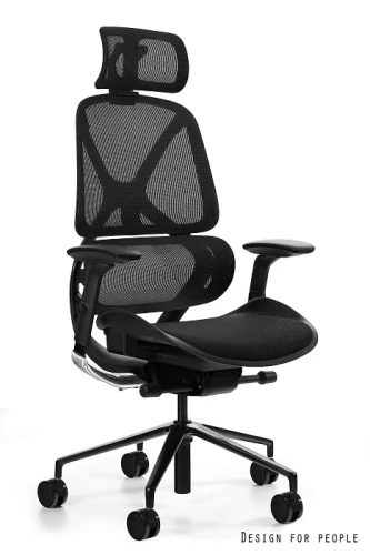 Fotel biurowy Areo-X - Czarna siatka