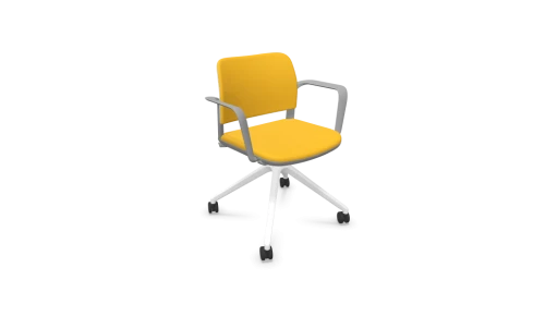 Krzesło tapicerowane obrotowe Volo VO 4WC 3N 