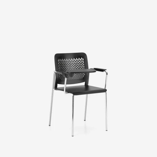 Krzesło z pulpitem Calado 4L ARM chrom Nowy Styl