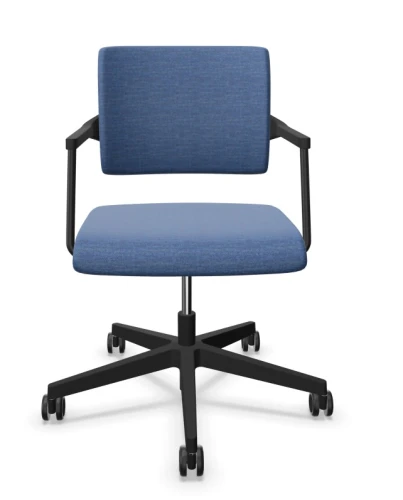Krzesło 2ME-BL TS25 ARM-BL krzesło konferencyjne Nowy Styl