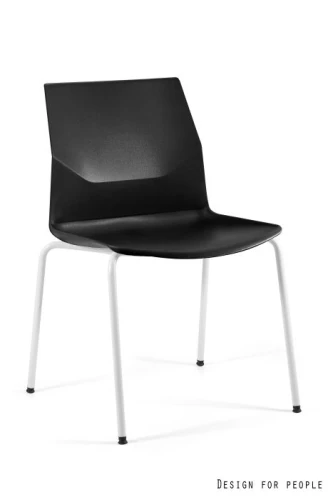 Krzesło konferencyjne Rita 2309W-1W biały stelaż